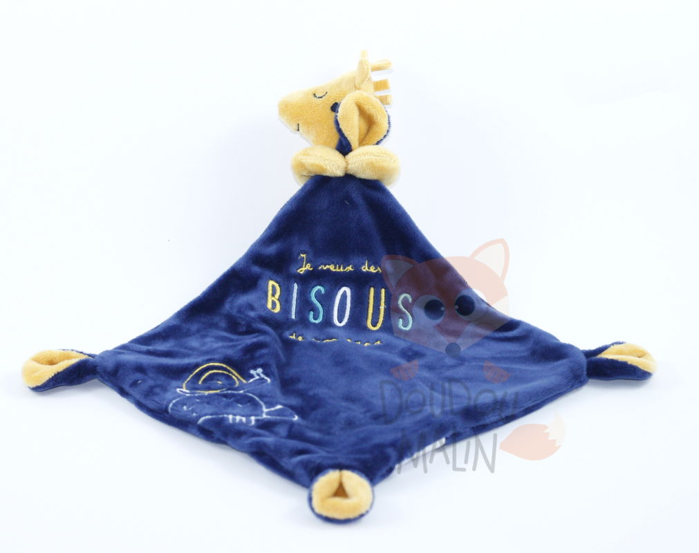  comforter giraffe blue yellow 25 cm 